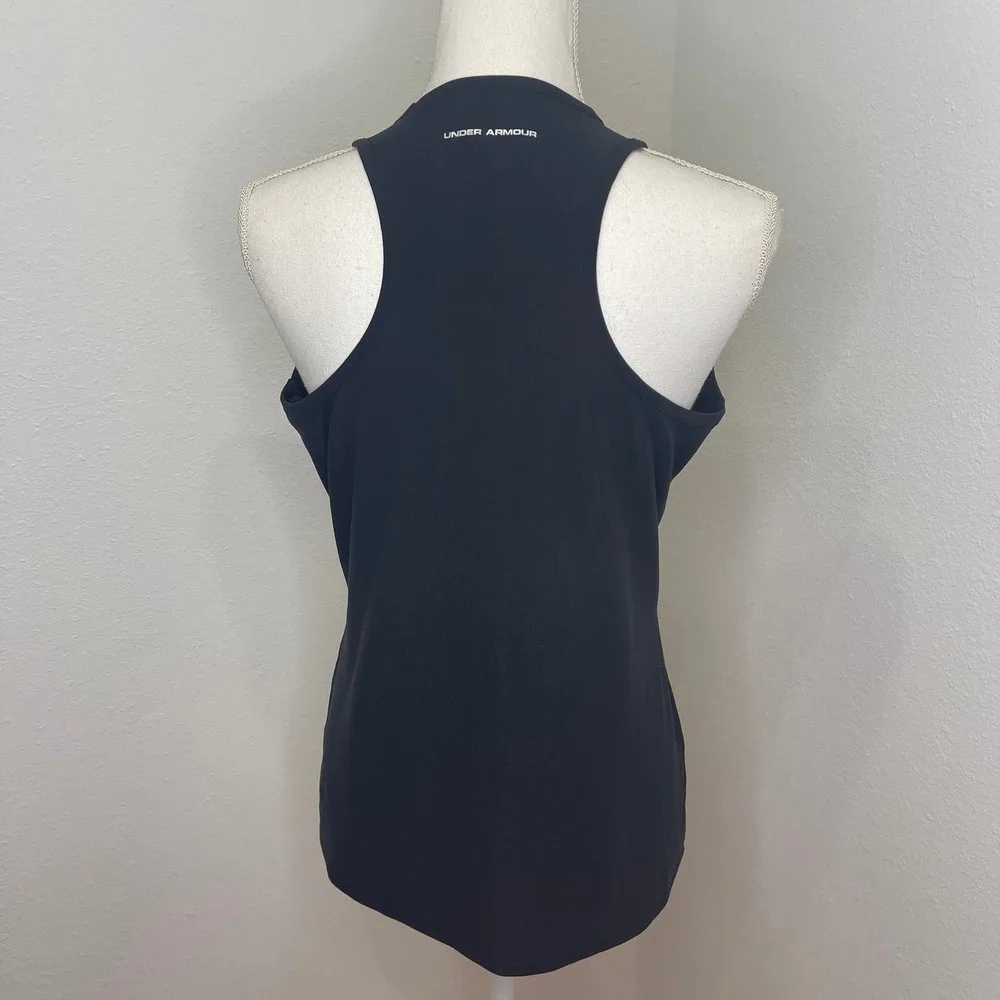 UNDER ARMOUR Heatgear Black and white Racerback Tank top Bundle - Picture 3 of 14